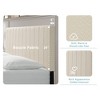 Lyngins Mid-Century Modern Tufted Upholstered Queen Platform Bed Frame with Tall Plush Headboard, Boucle Fabric Beds with Headboards for Bedroom - 4 of 4