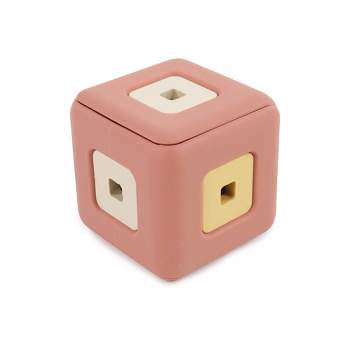 Hudson Baby Silicone Puzzle Cube, Multicolor, One Size