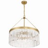 Crystorama Lighting Emory 8 - Light Chandelier in  Modern Gold - 4 of 4