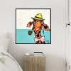 Amanti Art Mister Handsome by Anda Bieza Canvas Wall Art Print Framed - 4 of 4