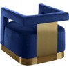 Meridian Furniture,Armani Velvet Accent Chair - 2 of 4