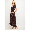 WEST K Women's Georgia Faux-Wrap Maxi Dress with High-Low Hem and Tie Waist - 2 of 4