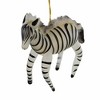 De Carlini Italian Ornaments 4.0 Inch Miss Zizi Zebra Christmas Tree Ornament , Africa Horse (1PC) - 4 of 4