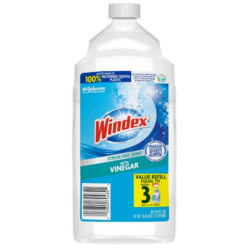 Windex Vinegar Refill Bottle 2L - 67.6oz, 5 of 14