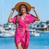 Women's Vibrant Boho Printed Beach Dress with Tassel Details - Cupshe - 4 of 4