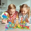 PICASSO-TILES 8 Pcs Dinosaur Animal Character Theme Set Magnetic Tiles, Building Blocks, STEM Toys for Kids 3+ - 4 of 4