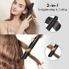 NICEBAY Hair Straightener Flat Iron, Titanium Hair Curler Iron, Fast Heating, 5 Temp Settings, Straightening Iron, Curling Iron for Hair Care. - 2 of 4