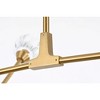 Elegant Lighting Zayne 8 - Light Pendant in  Gold - 2 of 4