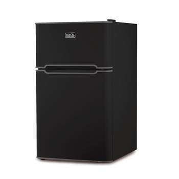 BLACK+DECKER 2 Door Refrigerator 3.1 Cu. Ft. with True Freezer
