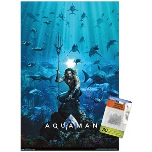 Trends International DC Comics Movie - Aquaman - One Sheet Unframed Wall Poster Prints - 1 of 4