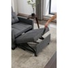 PAGED Convertible Sofa Bed, 3-in-1 Pull Out Sleeper Sofa with USB Ports, High-Quality Steel Frame for Living Room, Home Office - 3 of 4