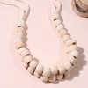 Double Strand Wooden Bead Curtain Tieback - Tree City - 3 of 4