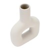 Sagebrook Home 8" Dolomite Open Cut-Out Vase Contemporary Abstract Table - 4 of 4