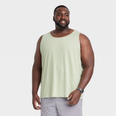 Men's 4pk Ribbed Tank Top - Goodfellow & Co 