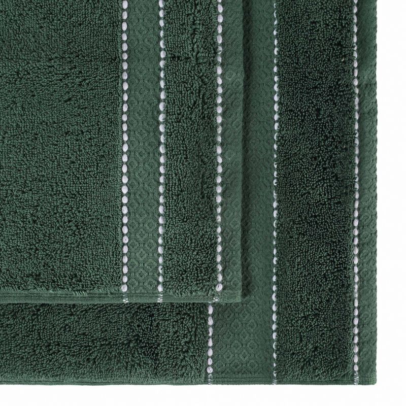 Cotton Heavyweight Ultra-Plush Luxury 12 Piece Towel Set by Blue Nile Mills, 3 of 9