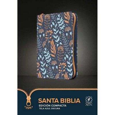 Santa Biblia Ntv, Edición Compacta (Tela, Azul Oscuro) - (Paperback)