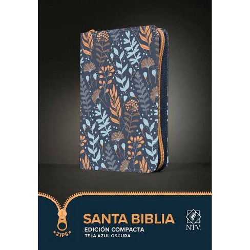 Santa Biblia Ntv Edicion Compacta Tela Azul Oscuro Paperback Target