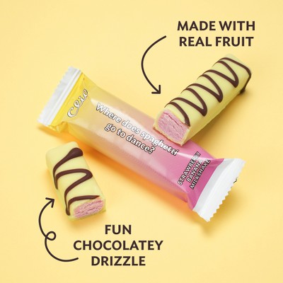 Clio Snacks Drizzled Strawberry Banana Milkshake Greek Yogurt Bars - 5.65oz/5ct