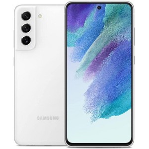 Manufacturer Refurbished Samsung Galaxy S21 FE 5G G990U (Fully Unlocked) 128GB White (Grade A) - 1 of 4