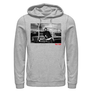 Men's Boyz n the Hood Black And White Doughboy Pose Pull Over Hoodie - 1 of 4