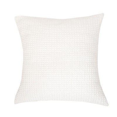 EY Essentials Waffle Dove Euro Sham