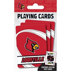 MasterPieces Officially Licensed NCAA Louisville Cardinals Playing Cards - 54 Card Deck for Adults - 1 of 4