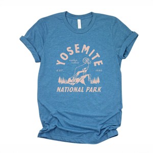 Simply Sage Market Vintage Yosemite National Park Short Sleeve Tee - 1 of 4