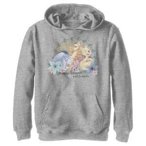 Boy's Winnie the Pooh Best Friends Pull Over Hoodie - 1 of 4