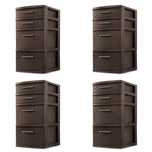 Weave storage drawers
