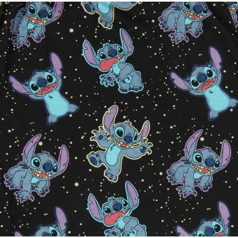 Disney Men's Lilo And Stitch Floating In Space Multi-Character Boxer Shorts Black, 2 of 4