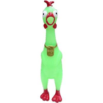 Animolds Squeeze Me Rubber Chicken Toy Screaming Rubber Chickens for Kids Novelty Squeaky Toy Chicken TikTok Sensation Glow In The Dark
