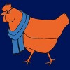 Junior's Design By Humans The Hipster Chicken By TabithaDesigns T-Shirt - 2 of 3
