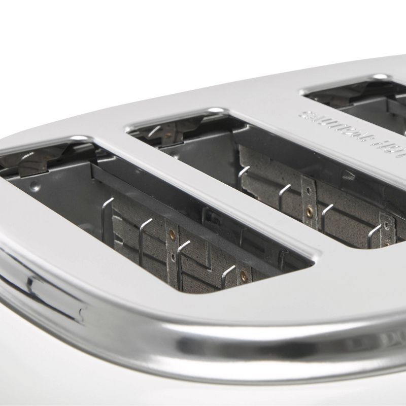 Dorset 4-Slice Wide Slot Stainless Steel Toaster - Haden, 6 of 16