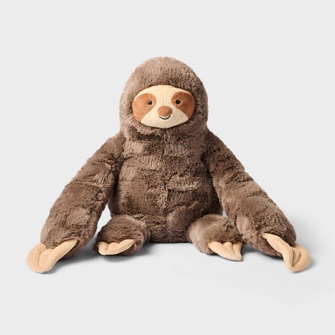 Детские мягкие игрушки Gigglescape 11" Sloth Stuffed Animal - Gigglescape™: Polyester, Zoo Animal, Ages 1+