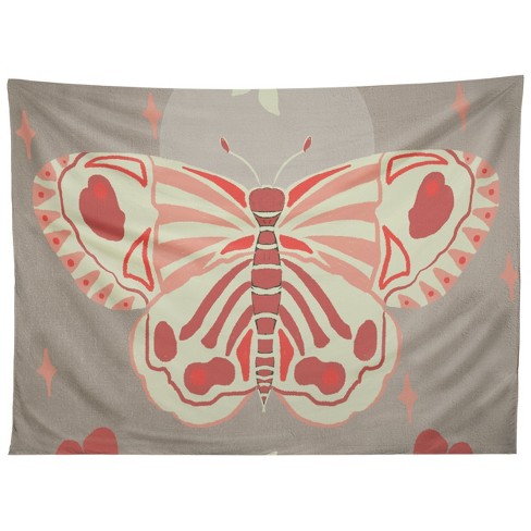 Pink best sale butterfly tapestry