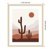 Amanti Art Desert Life Day by XYZ Studio Wood Framed Wall Art Print - 3 of 4