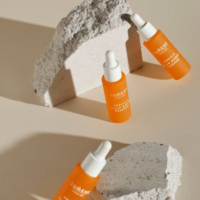 Lumene Valo Glow Boost Essence Serum with Vitamin C & Hyaluronic Acid - 1 fl oz: Facial Treatment, Liquid, Berry Scent, Vegan