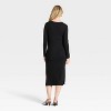 Long Sleeve Wrap Midi Maternity Sweater Dress - Isabel Maternity by Ingrid & Isabel™ - 2 of 3