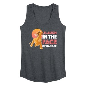 Women's - Disney - Simba Graphic Racerback Tank - 1 of 4