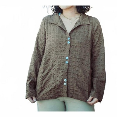 Women's Wo's Pucker Weave Jacket - habitat