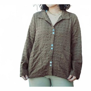 Women's Wo's Pucker Weave Jacket - habitat - 1 of 4