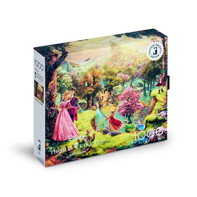 Silver Select Thomas Kinkade Disney Sleeping Beauty 1000pc