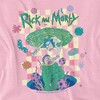 Rick And Morty Falling Portals Adult T-Shirt - 2 of 4