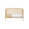 PAGED 4 in 1 Crib Convertible Baby Bed Frame with Headboard and Adjustable Mattress Heights for Bedroom - 4 of 4