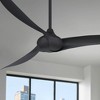 65" Minka Aire Wave Coal Ceiling Fan with Remote Control - 2 of 4