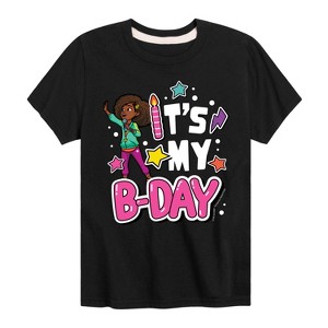 Boys' - Karma's World - Its My Bday Short Sleeve Graphic T-Shirt - 1 of 4