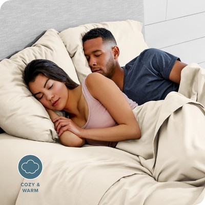 Sand Cotton Flannel Standard Size Pillowcase Set