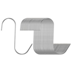 Unique Bargains 304 Stainless Steel S-shaped Meat Hooks - 1 of 4