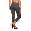 Reebok Womens Capri Seamed Compression Athletic Pants - 2 of 4