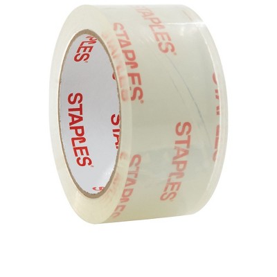  Staples Moving & Storage PKing Tape 1.88" x 54.6 Yds Clear 12/RL(ST-A26-12) 52528 